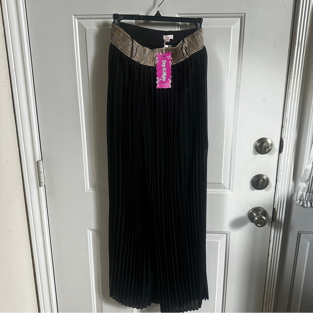 Pleated Palazzo Style Pants